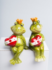 Фигурки  2шт. Лягушки  8х7,5х13см