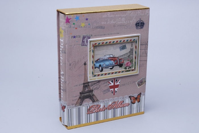 Фотоальбом 10х15см 6660, 100 фото машины в рамке кат 2 Фотоальбом 10х15см 6660, 100 фото машины в рамке кат 2