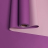 Пленка матовая 65мкм 58см х 10м двухцветная гиацинт/сиреневый пастель