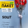 Пакет цветочный Конус 52/80 под гладиолус прозрачный/прозрачный 50 шт Пакет цветочный Конус 52/80 под гладиолус прозрачный/прозрачный 50 шт