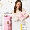 Ваза керамика 20,5х9,5х10,5см YS-550S розовый