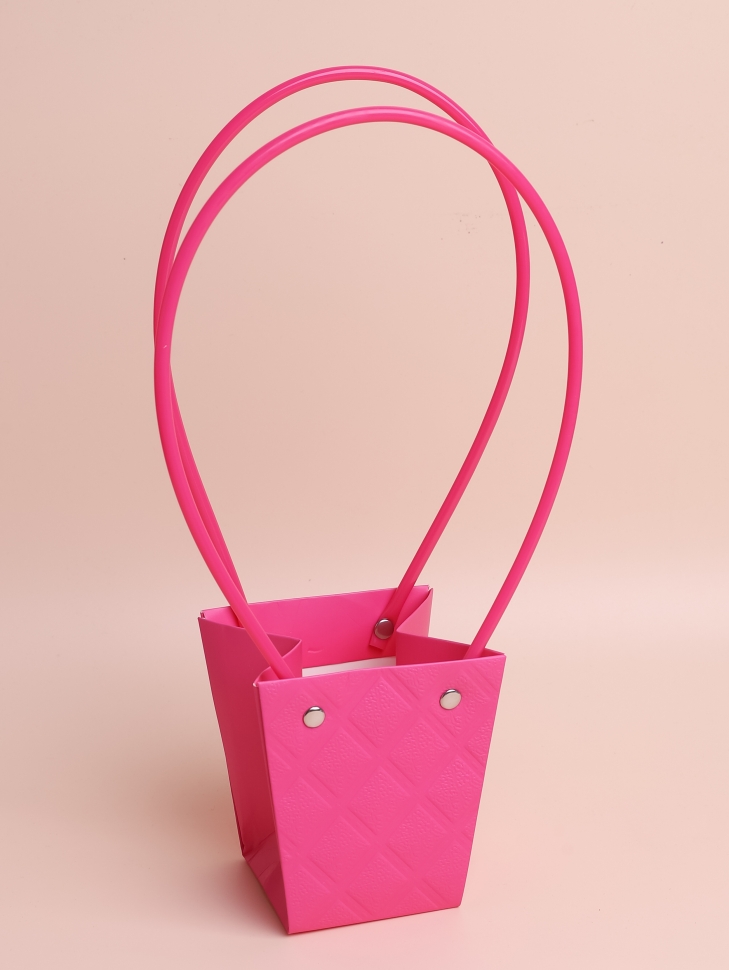 Сумочка для цветов 9х7х10см 3D М16 фуксия Сумочка для цветов 9х7х10см 3D М16 фуксия