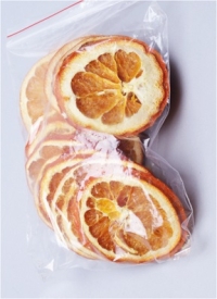 Апельсин нарезанный сушеный 100гр