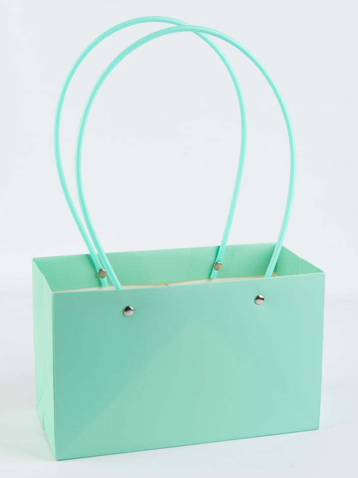 Сумочка для цветов 22х13,5х10,5см тиффани Сумочка для цветов 22х13,5х10,5см тиффани