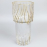 Ваза стекло Неоклассика h29 d13,5см К башня