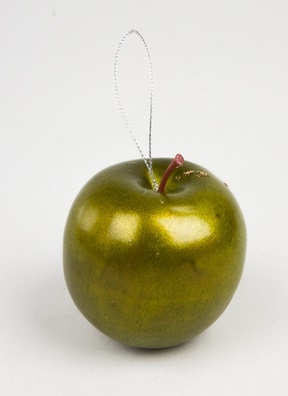 Яблоко подвесное 7.5см зеленое