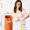 Ваза керамика 20,5х9,5х10,5см YS-550S оранжевый