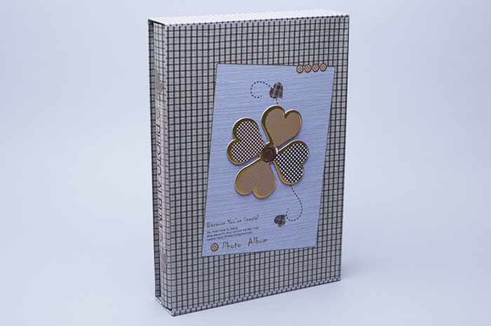 Фотоальбом 10х15см K-19329 300 фото клевер на голубом кат 2 Фотоальбом 10х15см K-19329 300 фото клевер на голубом кат 2