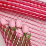 Сетка Акцент 53см х 6м красно-белый Сетка Акцент 53см х 6м красно-белый