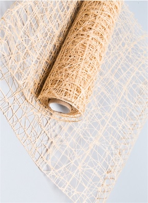 Сетка Сизаль 53см х 5ярд натуральный светлый