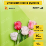 Пленка матовая 60см х 10м  на втулке салатовый
