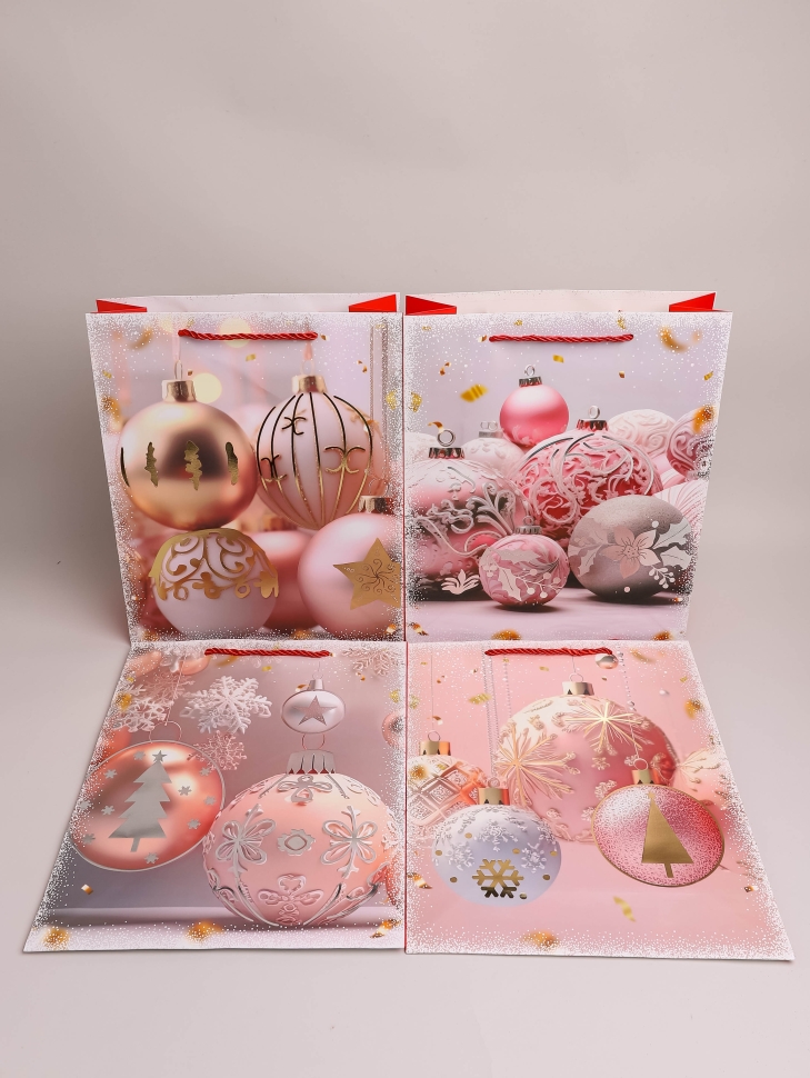 Сумочка подарочная НГ 26х32x10см 530-30 микс Сумочка подарочная НГ 26х32x10см 530-30 микс