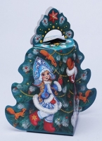 Коробка Д Конфет Новогодняя 0 8кг Морозко
