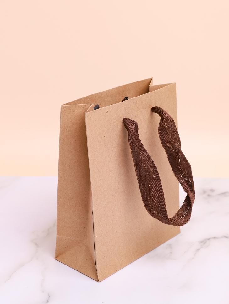 Сумочка крафт 12х15х5,5см