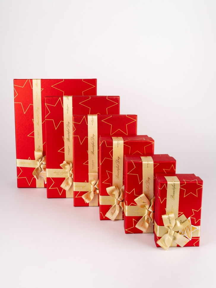 Коробка прямоугольник набор из 6шт 33,5х25х11,5см K236 Коробка прямоугольник набор из 6шт 33,5х25х11,5см K236