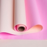 Пленка матовая  60мкм 58см х 10м Двухсторонняя слоновая кость/розовый жемчуг