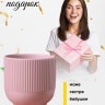 Кашпо керамика 14х14х15,5см JW7290000.14 розовый Кашпо керамика 14х14х15,5см JW7290000.14 розовый
