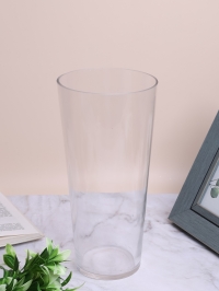 Ваза стекло Коническая H30 D15см К 178