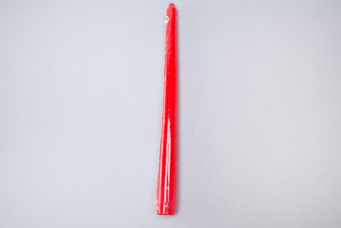 Свеча античная 25х250мм красный Свеча античная 25х250мм красный