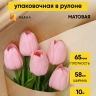 Пленка матовая 65мкм 58см х 10м РЦ Золото, кремовый Пленка матовая 65мкм 58см х 10м РЦ Золото, кремовый