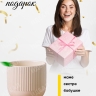Кашпо керамика 14х14х15,5см JW7290000.14 кремовый Кашпо керамика 14х14х15,5см JW7290000.14 кремовый