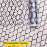 Пленка матовая Соты 70см х 10м черный
