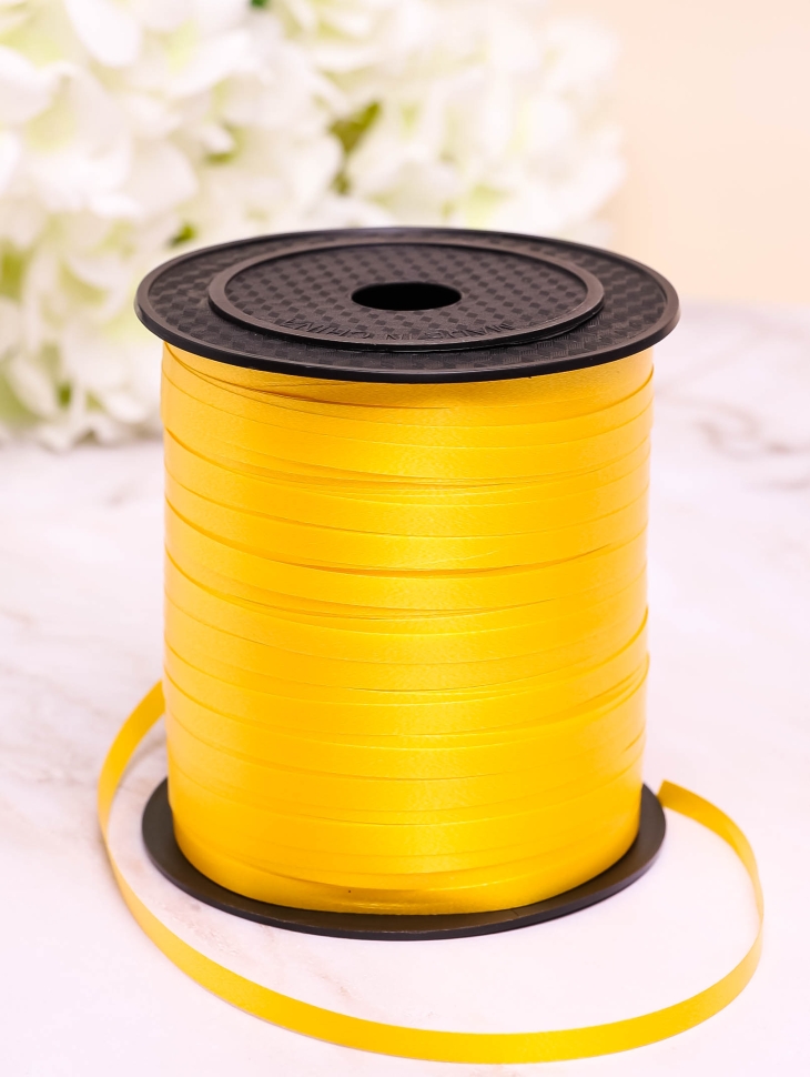 Лента простая 0,5/250 желтый Лента простая 0,5/250 желтый