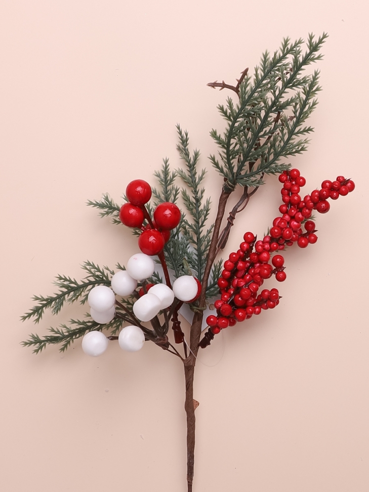 ИЦ Ветка новогодняя 32см 14-75