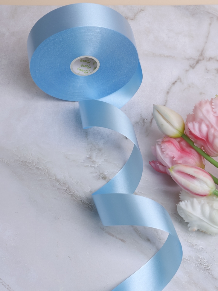 Лента простая 3/100 К небесный Лента простая 3/100 К небесный