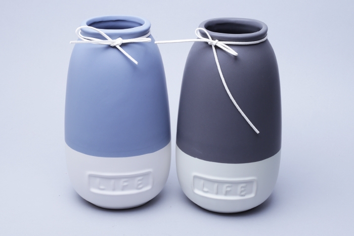 Ваза керамика 23х8см AL2