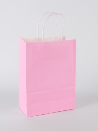 Сумочка крафт 904 16х22х8см розовый