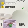 Кашпо керамика 16,5х10,5х10см овал серый Кашпо керамика 16,5х10,5х10см овал серый