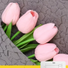 Фетр ламинированный 3Д Камешки 50см x 10м графит Фетр ламинированный 3Д Камешки 50см x 10м графит