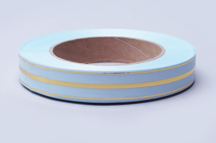 Лента золотая полоса 2/50 РД голубая Лента золотая полоса 2/50 РД голубая