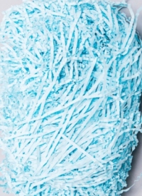 Наполнитель флористический бумажный 100г голубой