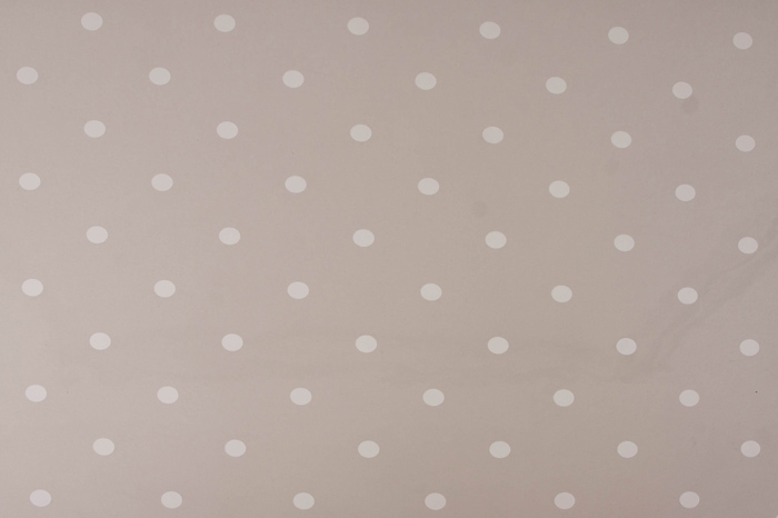 Пленка цветная Горошины 70см белый