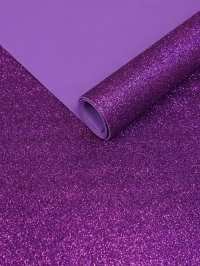 Фоамиран глиттерный 60х70см 1,8мм 1лист. фиолетовый
