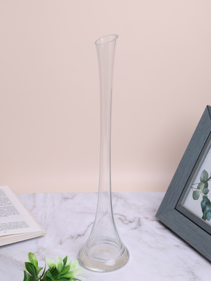 Ваза стекло Фристайл-2 №2454 D9,5x40см