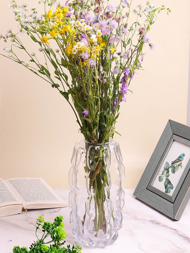 Ваза стекло h25 d14см К 242 прозрачный Ваза стекло h25 d14см К 242 прозрачный