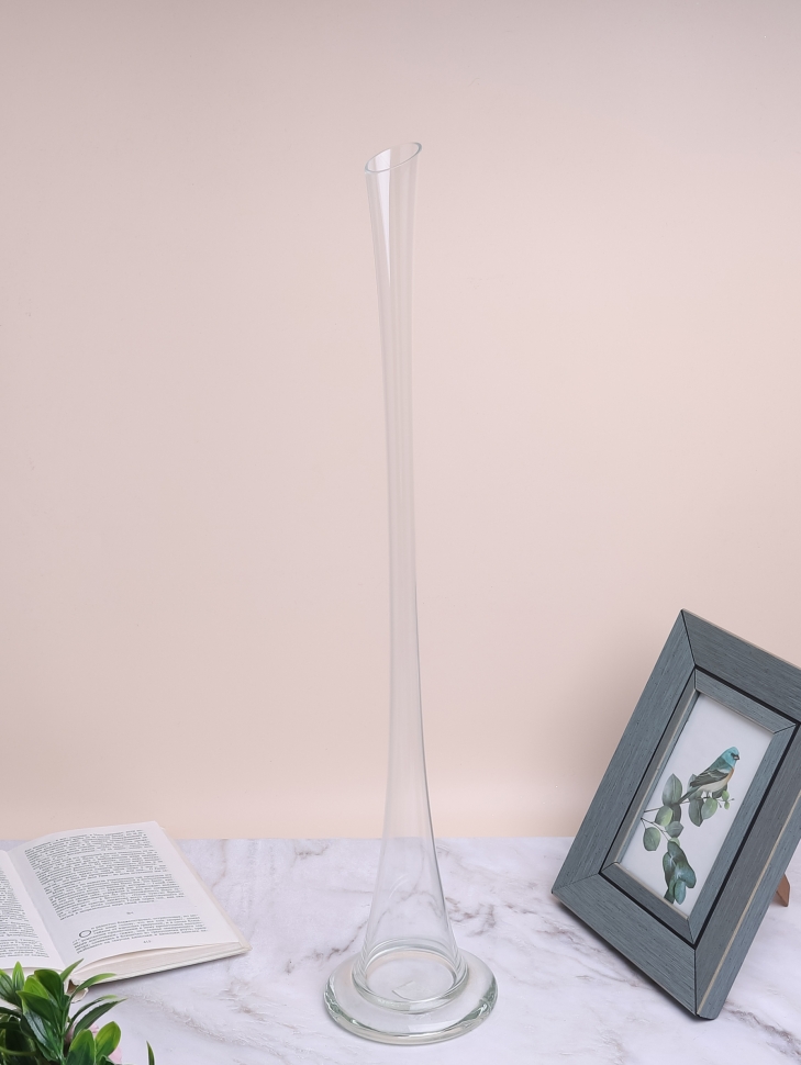 Ваза стекло Фристайл-3 №2455 D10x50см