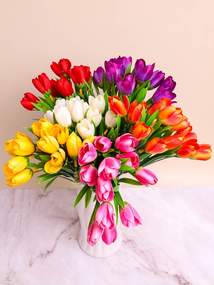 ИЦ Букет тюльпанов 34см SF804