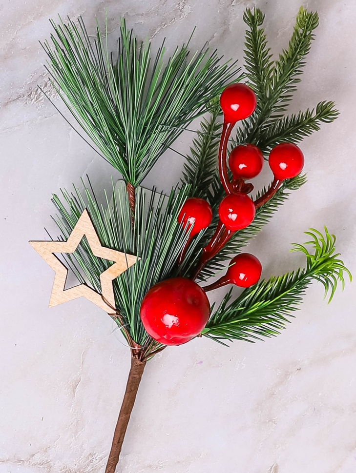 ИЦ Ветка новогодняя 31см CN230415-7-15