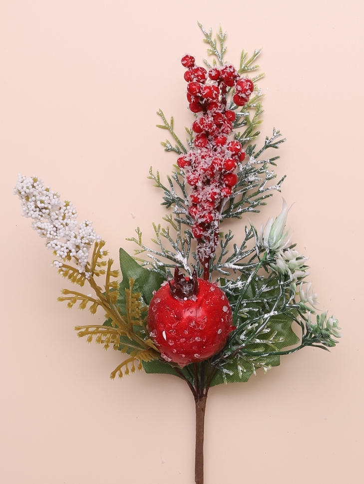 ИЦ Ветка новогодняя 26см 14-86 ИЦ Ветка новогодняя 26см 14-86