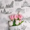 Бумага белая крафт 50г/м2, 70см x 10м Россия Москва, черный