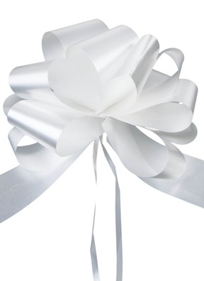 Бант шар простой 50, 10шт. белый