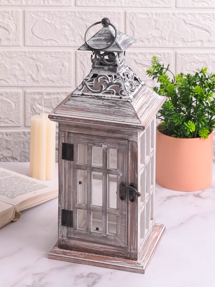 Подсвечник Фонарь 14х14х34см T-8119S-1 Подсвечник Фонарь 14х14х34см T-8119S-1