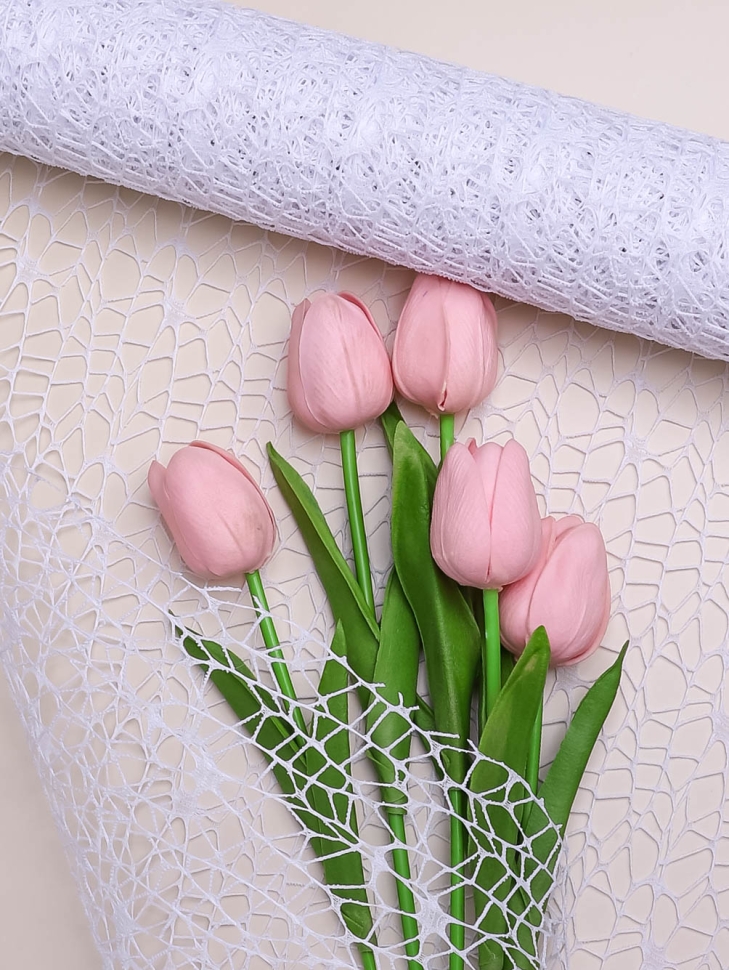 Сетка ажурная 50см х 5ярд белый Сетка ажурная 50см х 5ярд белый