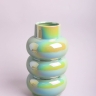 Ваза керамика 24х14см ZG 2008-1 Перламутр зеленый Ваза керамика 24х14см ZG 2008-1 Перламутр зеленый