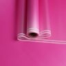 Пленка матовая 50мкм 58см х 10м прозрачный кант фуксия
