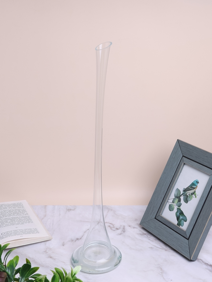 Ваза стекло Фристайл-5 №2457 D11x81см Ваза стекло Фристайл-5 №2457 D11x81см